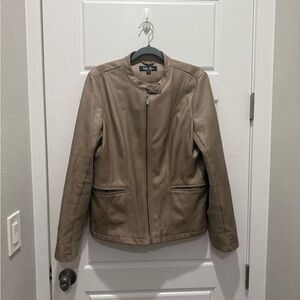 Mo Ka faux leather jacket